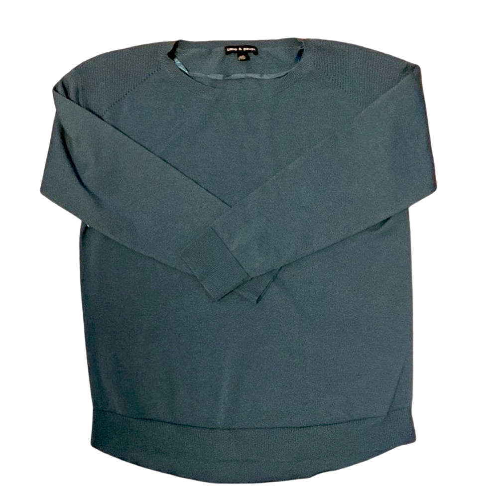 CABLE & GAUGE ~ Deep Blue Lightweight Sweater